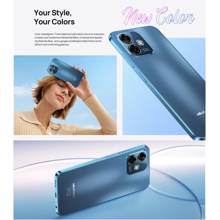 Ulefone Note 16 Pro, 8GB+256GB, Dual Back Cameras, Face ID & Side Fingerprint Identification, 4400mAh Battery, 6.52 inch Android 13 Unisoc T606 Octa Core up to 1.6GHz, Network: 4G, Dual SIM, OTG (Black) - Ulefone by Ulefone | Online Shopping UK | buy2fix