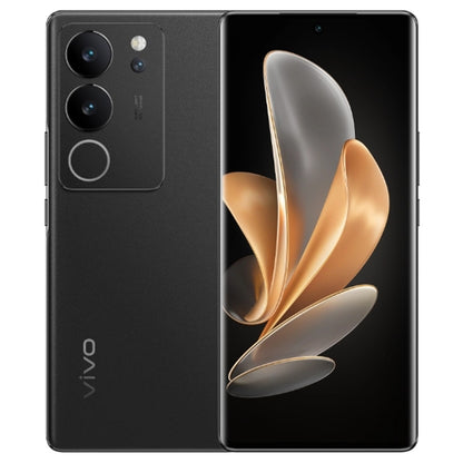 vivo S17 Pro 5G, 50MP Camera, 12GB+256GB, Triple Back Cameras, Srceen Fingerprint Identification, 4600mAh Battery, 6.78 inch Android 13 OriginOS 3 Dimensity 8200 Octa Core up to 3.1GHz, OTG, NFC, Network: 5G(Black) - vivo by vivo | Online Shopping UK | buy2fix