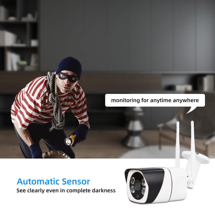 Q29 1080P HD Wireless IP Camera, Support Motion Detection & Infrared Night Vision & TF Card, AU Plug - Security by buy2fix | Online Shopping UK | buy2fix