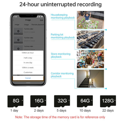 V380 1080P Wireless Camera HD Night Vision Smart Wifi Mobile Phone Remote Housekeeping Shop Monitor - Security by buy2fix | Online Shopping UK | buy2fix