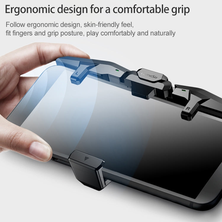 GameSir F4 Foldable Eagle Wing Shaped Physical Direct Connect Capacitor Gamepad Compatible with IOS & Android System Devices - Controller Gamepad by GameSir | Online Shopping UK | buy2fix