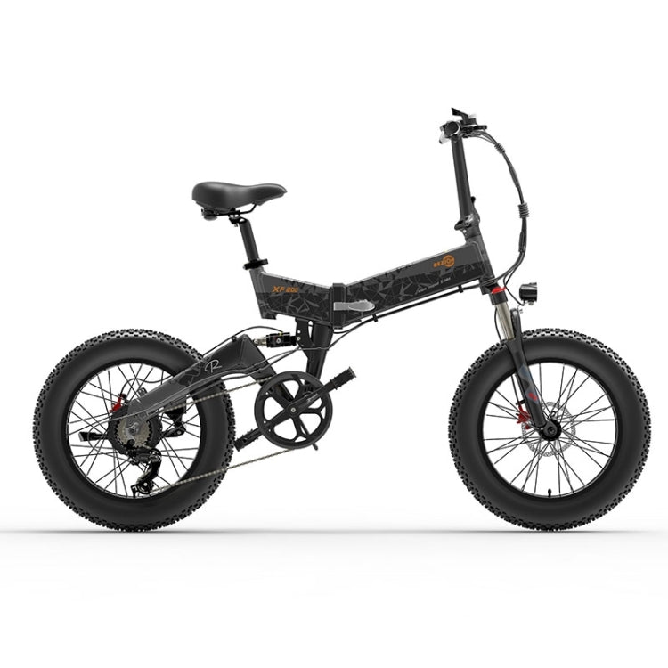 [EU Warehouse] BEZIOR XF200 1000W 48V 15AH Folding Electric Snow Bicycle with 20 inch Tires, EU Plug - Electric Bicycles by BEZIOR | Online Shopping UK | buy2fix