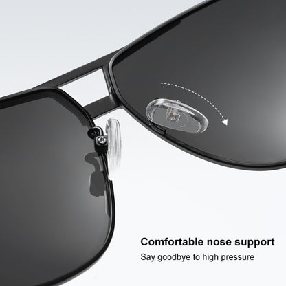 Men Fashion UV400 Aluminium-magnesium Alloy Frame Polarized Sunglasses - Sunglasses by buy2fix | Online Shopping UK | buy2fix