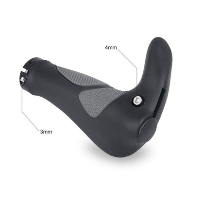DEEMOUNT BGP110 Mountain Bike Bicycle Rubber Handlebar Cover, Horn Version - Outdoor & Sports by buy2fix | Online Shopping UK | buy2fix