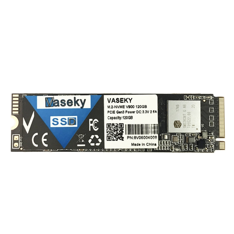 Vaseky M.2-NVME V900 120GB PCIE Gen3 SSD Hard Drive Disk for Desktop, Laptop - Solid State Drives by Vaseky | Online Shopping UK | buy2fix