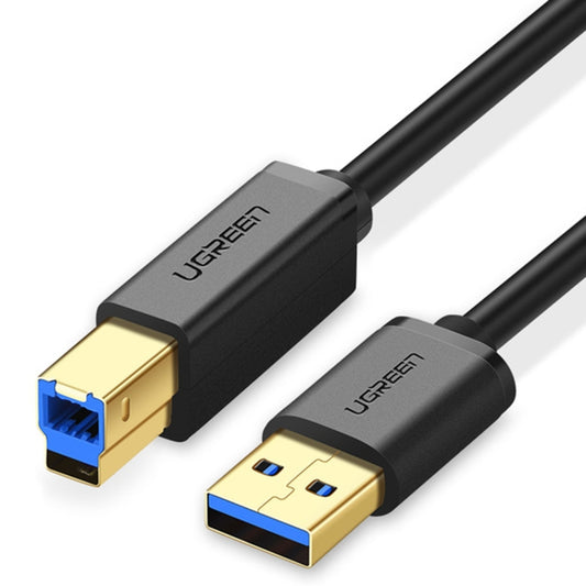 UGREEN USB 3.0 Type A Male to Type B Male Gold-plated Printer Cable Data Cable, For Canon, Epson, HP, Cable Length: 2m - USB 3.0 by UGREEN | Online Shopping UK | buy2fix