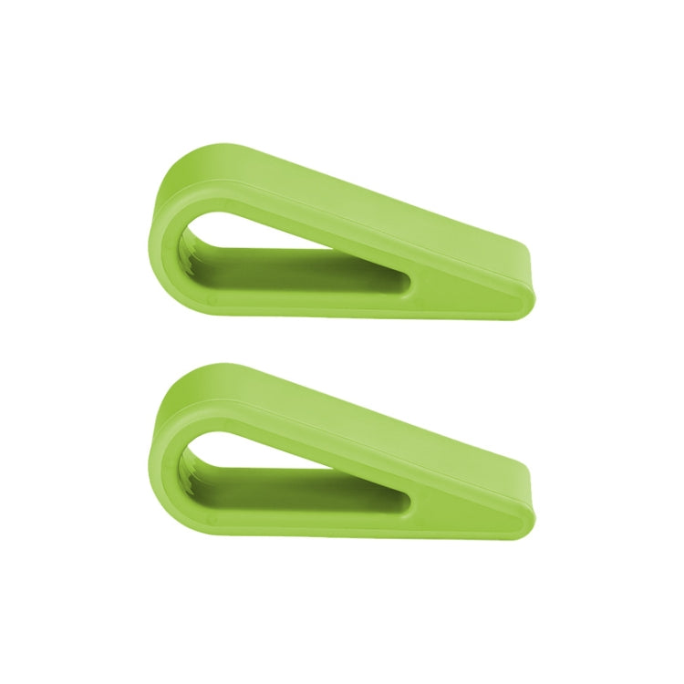 2 PCS Simple Notebook Computer Bracket Adjustable Height Increase Heat Dissipation Base Pad Holder (Green) - Computer & Networking by buy2fix | Online Shopping UK | buy2fix