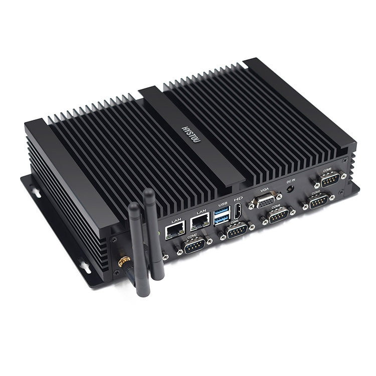 HYSTOU K4 Windows 10 or Linux System Mini ITX PC without RAM and SSD, Intel Core i5-4200U 2 Core 4 Threads up to 1.60-2.60GHz, Support mSATA, WiFi - Windows Mini PCs by HYSTOU | Online Shopping UK | buy2fix