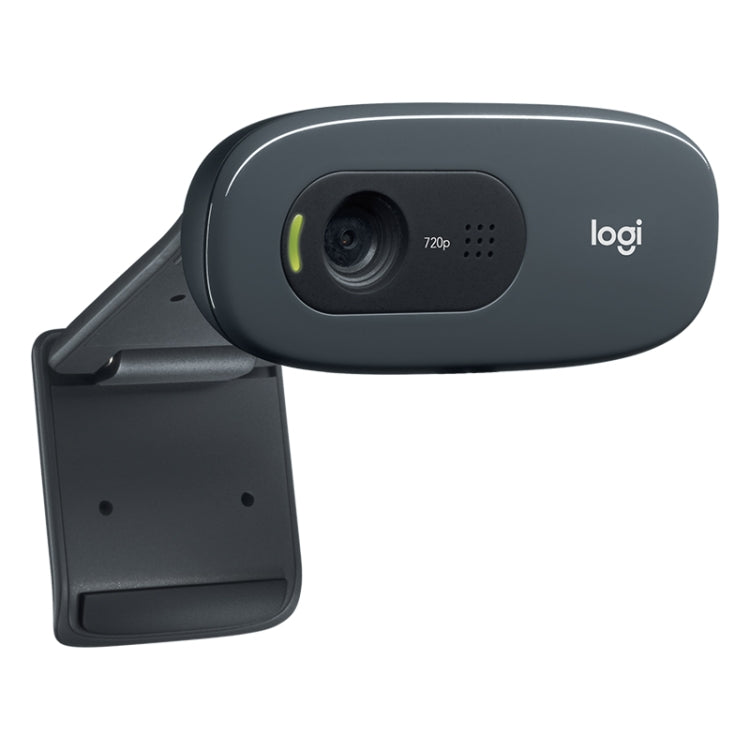 Logitech C270 HD Web Camera Meets Every Need for HD 720p Video Calls(Black) - HD Camera by Logitech | Online Shopping UK | buy2fix