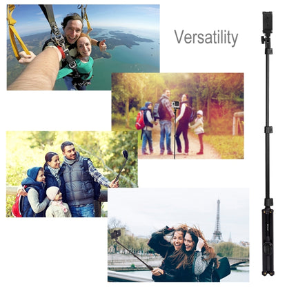 PULUZ  Bluetooth Shutter Remote Selfie Stick Tripod Mount Holder for Vlogging Live Broadcast - Camera Accessories by PULUZ | Online Shopping UK | buy2fix