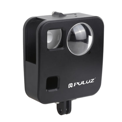 PULUZ for GoPro Fusion Housing Shell CNC Aluminum Alloy Protective Cage with Basic Mount & Lens Caps(Black) - Metal Cases by PULUZ | Online Shopping UK | buy2fix