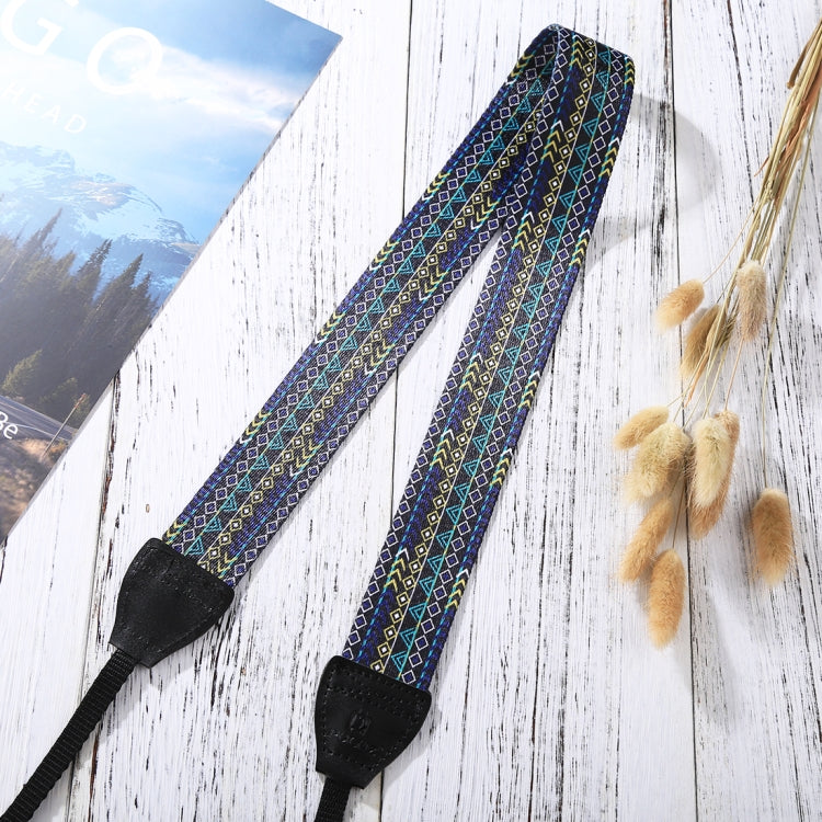 PULUZ Retro Ethnic Style Multi-color Series Shoulder Neck Strap Camera Strap for SLR / DSLR Cameras - Camera Strap by PULUZ | Online Shopping UK | buy2fix