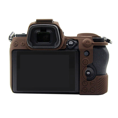 PULUZ Soft Silicone Protective Case for Nikon Z6 / Z7(Coffee) - Camera Accessories by PULUZ | Online Shopping UK | buy2fix
