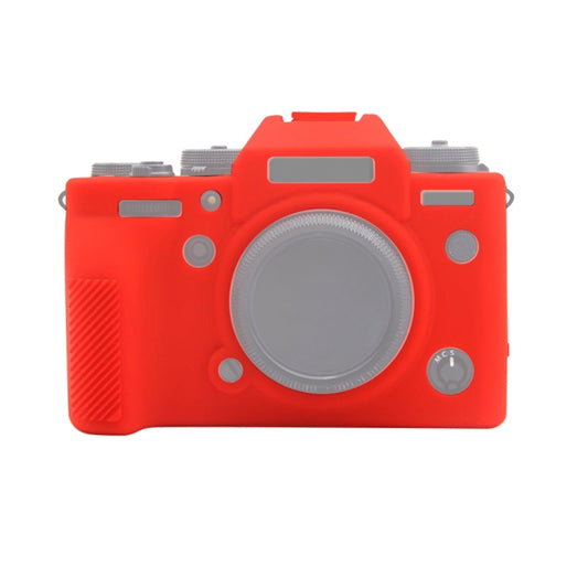 PULUZ Soft Silicone Protective Case for Fujifilm X-T4(Red) - Protective Case by PULUZ | Online Shopping UK | buy2fix