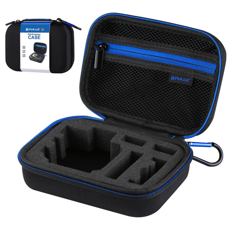 PULUZ Waterproof Carrying and Travel Case for GoPro, DJI Osmo Action and other Sport Cameras Accessories, Small Size: 16cm x 12cm x 7cm(Black) - DJI & GoPro Accessories by PULUZ | Online Shopping UK | buy2fix