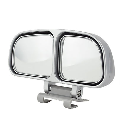 Left Side Rear View Blind Spot Mirror Universal adjustable Wide Angle Auxiliary Mirror(Silver) - Convex Mirror & Accessories by 3R | Online Shopping UK | buy2fix