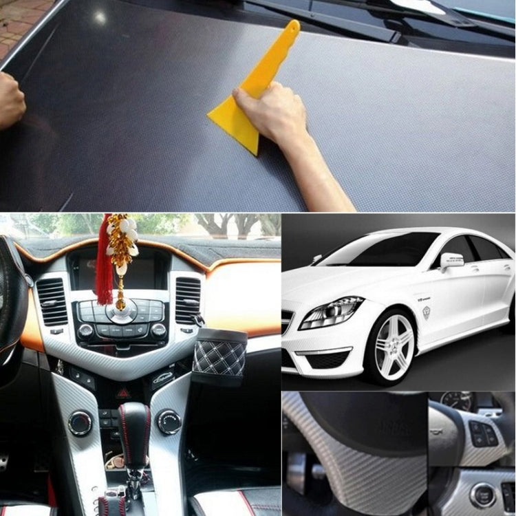 Car Decorative 3D Carbon Fiber PVC Sticker, Size: 127cm x 50cm - Auto Film by buy2fix | Online Shopping UK | buy2fix