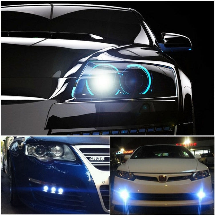 2 PCS 22.5mm 1.5W 150LM Ice Blue Light 3 LED SMD 5630 Spotlight Eagle Eye Light Daytime Running Light for Vehicles - In Car by buy2fix | Online Shopping UK | buy2fix