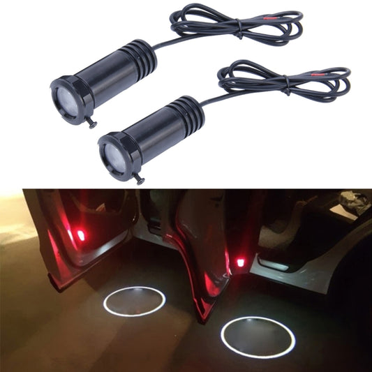 Car Door LED Laser Welcome Decorative Light, LED Laser for VW Logo (Pair) - Door Lights by buy2fix | Online Shopping UK | buy2fix