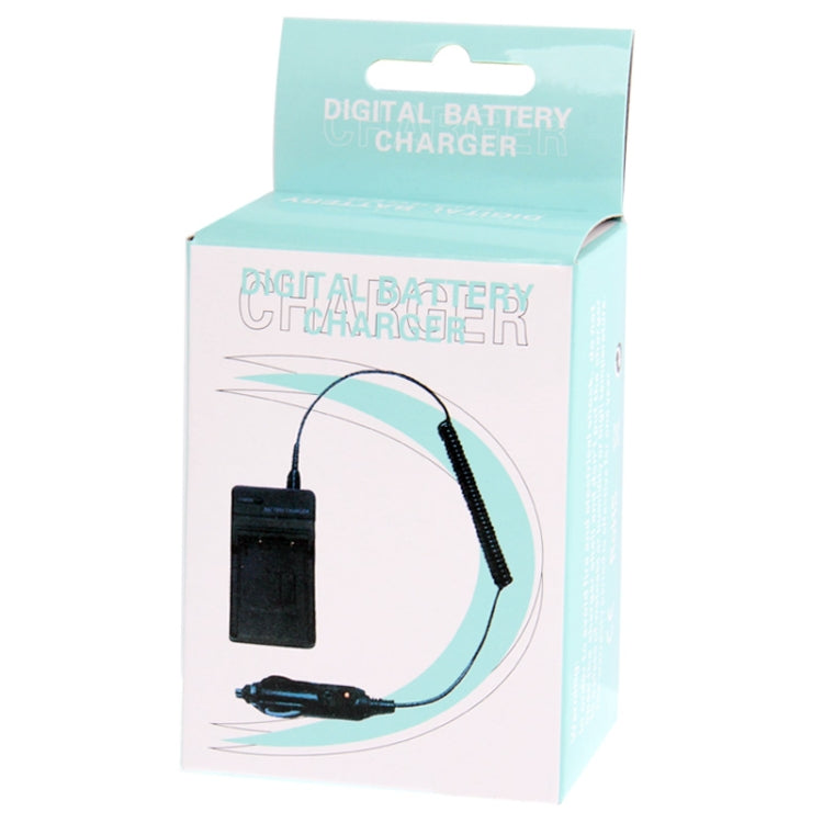 Digital Camera Battery Car Charger for Panasonic BCF10 / BCK7E(Black) - Camera Accessories by buy2fix | Online Shopping UK | buy2fix