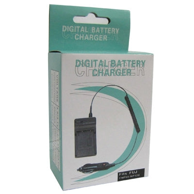 Digital Camera Battery Charger for FUJI FNP60/ 120(Black) - Battery Car Charger by buy2fix | Online Shopping UK | buy2fix