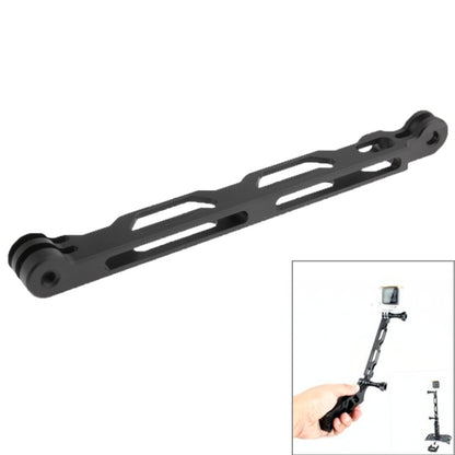 TMC CNC Aluminum Extender for GoPro Hero12 Black / Hero11 /10 /9 /8 /7 /6 /5, Insta360 Ace / Ace Pro, DJI Osmo Action 4 and Other Action Cameras, Length: 16cm(Black) - Others by TMC | Online Shopping UK | buy2fix