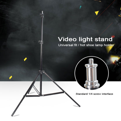 68cm-200cm Height Professional Photography Aluminum Lighting Stand for Studio Flash Light(Black) - Camera Accessories by buy2fix | Online Shopping UK | buy2fix