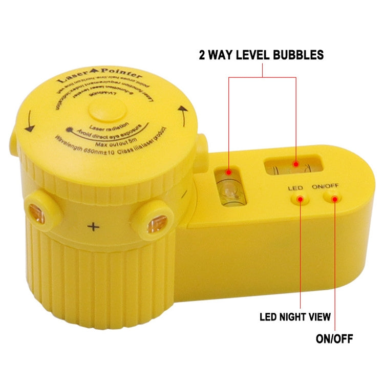 LV-06 8-Function Laser Level Leveler with Tripod(Yellow) - Consumer Electronics by buy2fix | Online Shopping UK | buy2fix