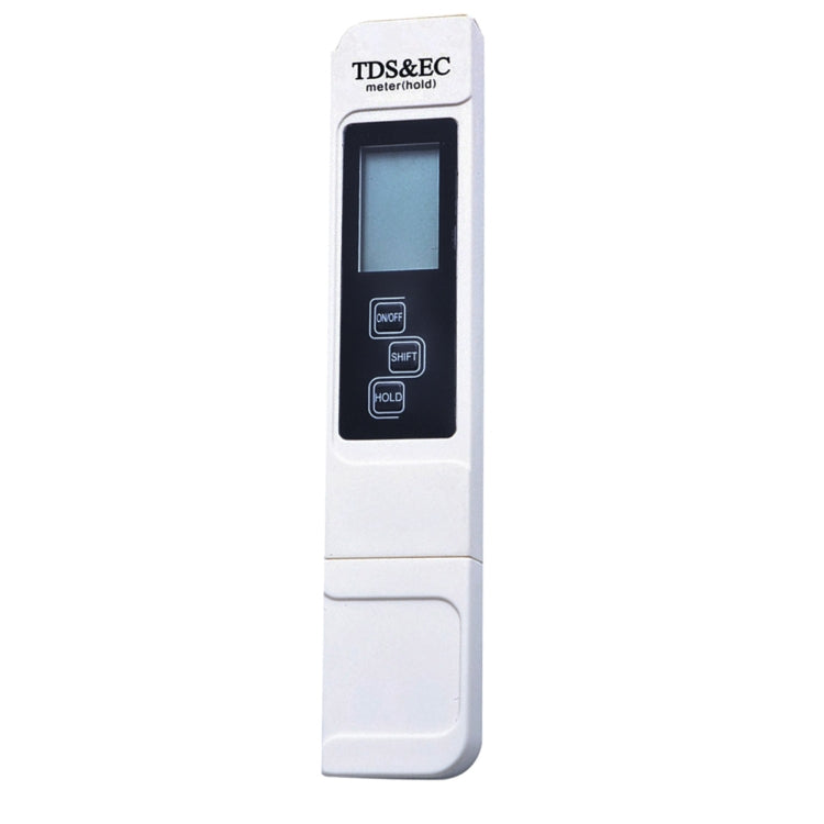 Digital Multi-function LCD Monitor TDS & EC Meter Water Measurement Test Tool(Beige) - Consumer Electronics by buy2fix | Online Shopping UK | buy2fix