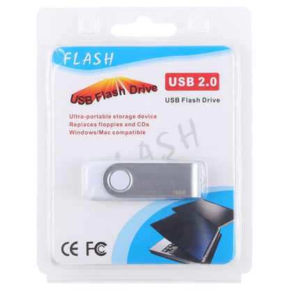 16GB Twister USB 2.0 Flash Disk(White) - USB Flash Drives by buy2fix | Online Shopping UK | buy2fix