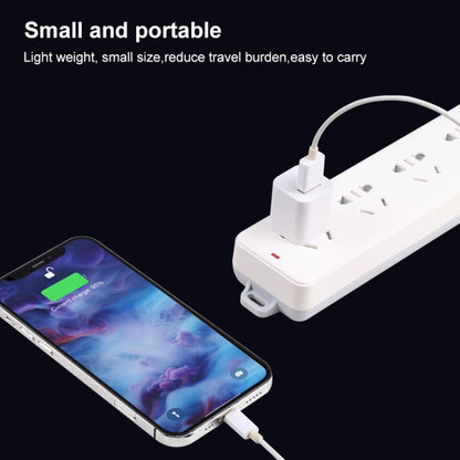 A2165 5V 1A Single USB Interface Mini Travel Charger, US Plug(White) - Apple Accessories by buy2fix | Online Shopping UK | buy2fix