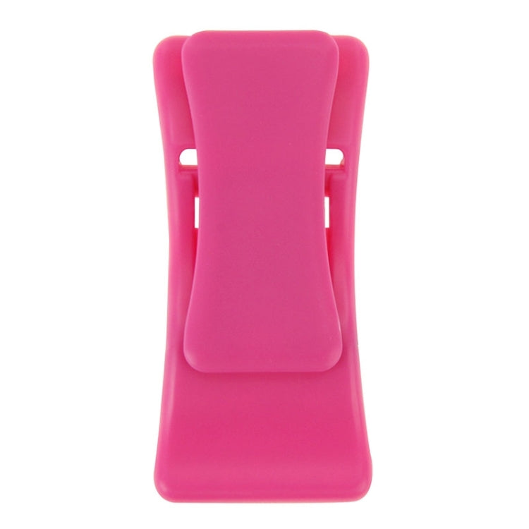 Universal Multi-function Foldable Holder Grip Mini Phone Stand, for iPhone, Galaxy, Sony, HTC, Huawei, Xiaomi, Lenovo and other Smartphones(Magenta) - Ring Holder by buy2fix | Online Shopping UK | buy2fix