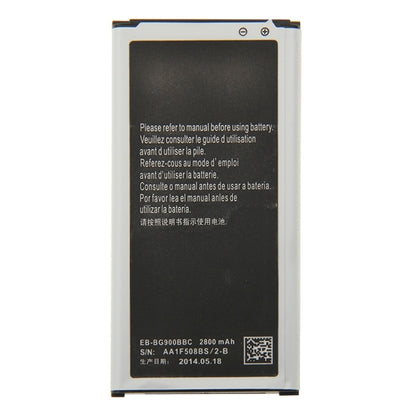 For Galaxy S5 / G900 2800mAh Rechargeable Li-ion Battery - For Samsung by buy2fix | Online Shopping UK | buy2fix