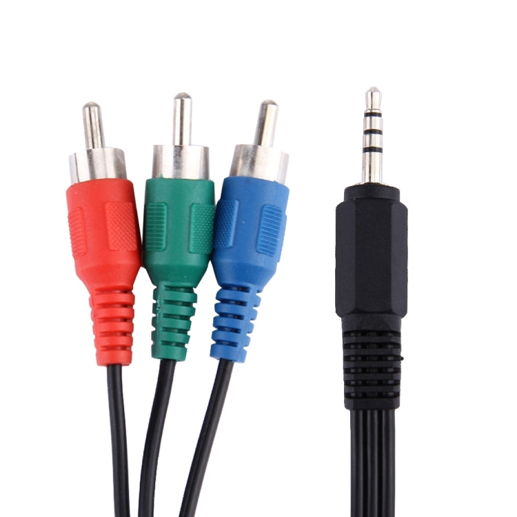 1.5m Jack 3.5mm RGB Component Video Cable - RCA Cable by buy2fix | Online Shopping UK | buy2fix