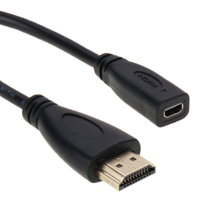 20cm HDMI Male to Micro HDMI Female Adapter Cable -  by buy2fix | Online Shopping UK | buy2fix