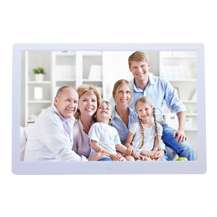 15 inch Digital Picture Frame with Remote Control Support SD / MMC / MS Card and USB , White (1331W)(White) - Consumer Electronics by buy2fix | Online Shopping UK | buy2fix