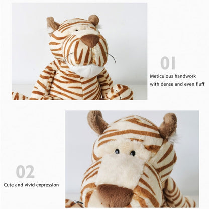 Cute Stuffed Plush Tiger Style Doll Decoration Toy Gift, Size: 28 x 8 x 9 cm - Soft Toys by buy2fix | Online Shopping UK | buy2fix