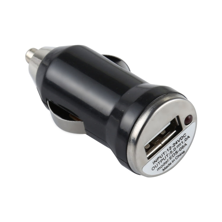 DC 5V / 1A USB Car Charger for Galaxy SIV / i9500 / SIII / i9300 / i8190 / S7562 / i8750 / i9220 / N7000 / i9100 / i9082 / BlackBerry Z10 / HTC X920e / Nokia / Other Mobile Phones(Black) - In Car by buy2fix | Online Shopping UK | buy2fix