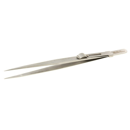 JAKEMY JM-T9-11 Adjustable Straight Tweezers(Silver) - Tweezers by JAKEMY | Online Shopping UK | buy2fix