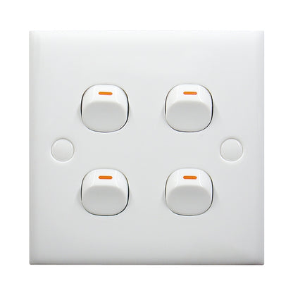 Electric Wall Switch (Size: 86 x 86mm) - Consumer Electronics by buy2fix | Online Shopping UK | buy2fix