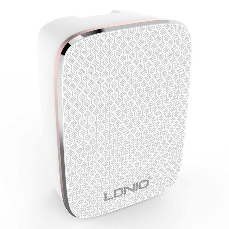 LDNIO A4404 4.4A 4 x USB Ports Smart Travel Charger, UK Plug - USB Charger by LDNIO | Online Shopping UK | buy2fix