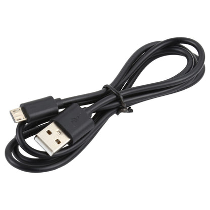 LZ-728 2 in 1 18W QC 3.0 USB Interface Travel Charger + USB to Micro USB Data Cable Set, EU Plug, Cable Length: 1m (Black) - Mobile Accessories by buy2fix | Online Shopping UK | buy2fix