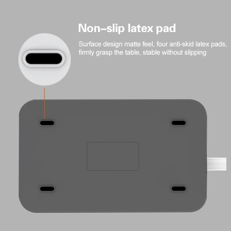 LDNIO SC3604 6 x USB Ports Multi-function Travel Home Office Socket, Cable Length: 2m, Big UK Plug - Extension Socket by LDNIO | Online Shopping UK | buy2fix