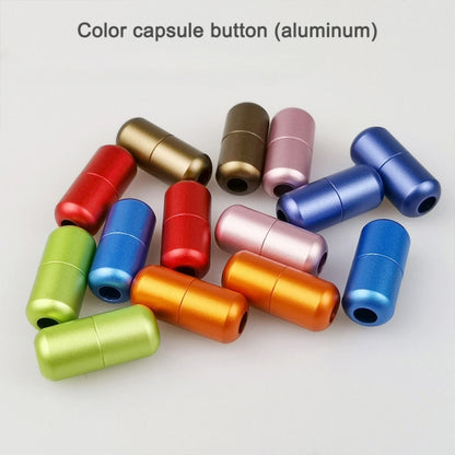 10 PCS Aluminum Metal Capsule Buckle Non Binding Shoe Lace Accessories (Orange) - Outdoor & Sports by buy2fix | Online Shopping UK | buy2fix