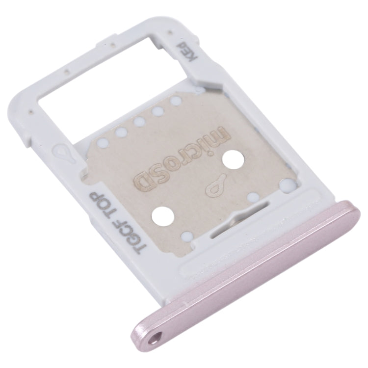 SIM Card Tray + Micro SD Card Tray for Samsung Galaxy Tab S7 FE SM-T736(Pink) - Repair & Spare Parts by buy2fix | Online Shopping UK | buy2fix