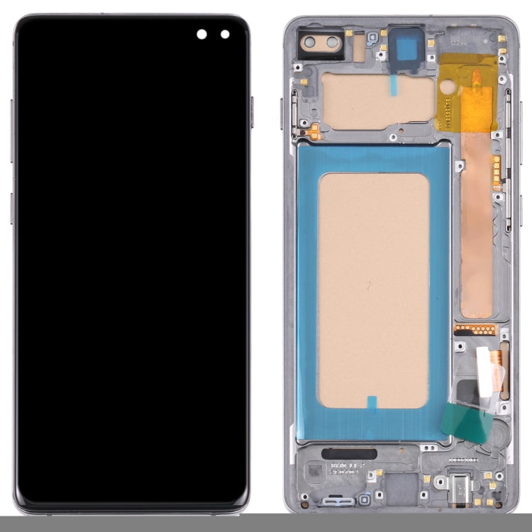 TFT LCD Screen For Samsung Galaxy S10+ SM-G975 Digitizer Full Assembly with Frame,Not Supporting Fingerprint Identification(Black) - Galaxy S Series Parts by buy2fix | Online Shopping UK | buy2fix