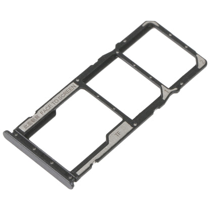 SIM Card Tray + SIM Card Tray + Micro SD Card Tray For Xiaomi Poco M4 5G/Poco M4 5G India/Redmi Note 11R(Black) - Card Tray by buy2fix | Online Shopping UK | buy2fix