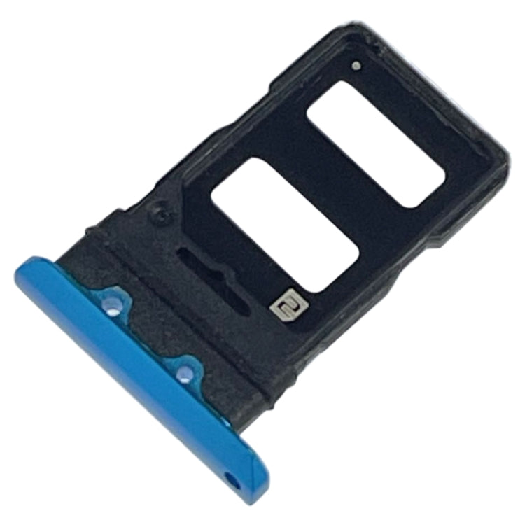 For Asus ROG Phone 6 SIM Card Tray + SIM Card Tray (Blue) - Repair & Spare Parts by buy2fix | Online Shopping UK | buy2fix