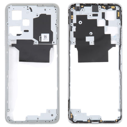 For Xiaomi Redmi Note 12 Middle Frame Bezel Plate (White) - Repair & Spare Parts by buy2fix | Online Shopping UK | buy2fix