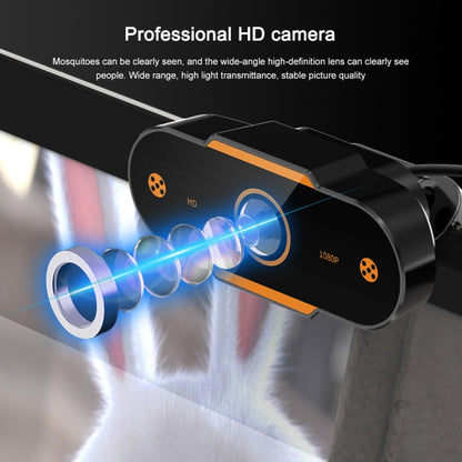 312 1080P HD USB 2.0 PC Desktop Camera Webcam with Mic, Cable Length: about 1.3m, Configuration:Anti-peep - HD Camera by buy2fix | Online Shopping UK | buy2fix